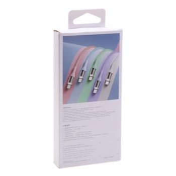 769 р. Кабель USB Type C-USB Type C 1м THREEKEY THREEKEY tk-nb05 60w white  с доставкой в г. Пермь. Увеличить фотографию 3