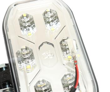 3 799 р. Фара рабочего света 12V (рассеянный свет) (разъем 2-клеммный) светодиодная (на пластик) РУДЕНСК РУДЕНСК 112.17.74.3711-10  с доставкой в г. Пермь. Увеличить фотографию 3