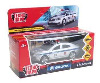 1 179 р. Модель автомобиля SKODA Oktavia металлическая 1:43 ТЕХНОПАРК ТЕХНОПАРК oktavia-p  с доставкой в г. Пермь. Увеличить фотографию 1