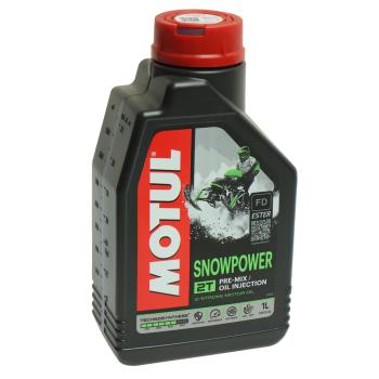 1 199 р. Масло моторное для 2-х тактных двигателей SNOWPOWER 2T 1л MOTUL MOTUL 113243  с доставкой в г. Пермь. Увеличить фотографию 1
