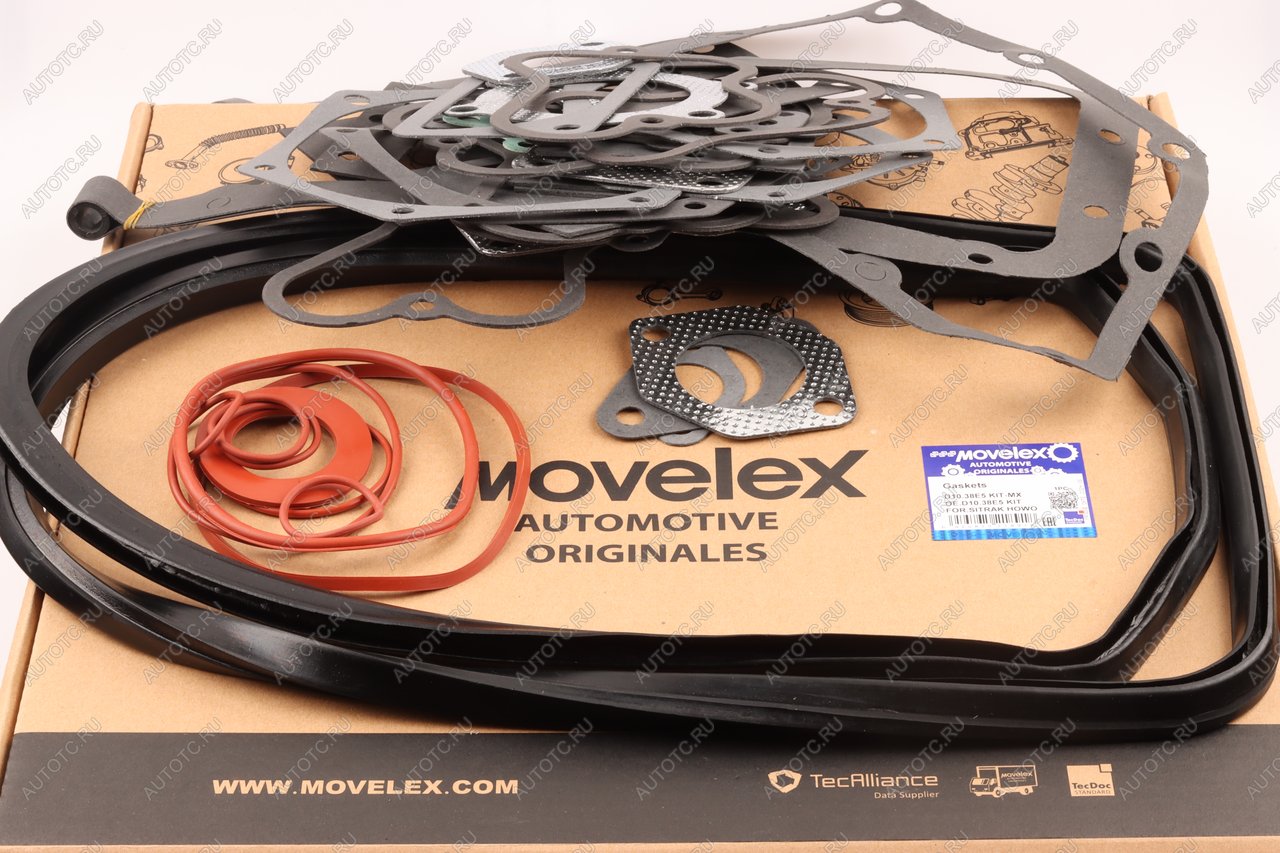 8 499 р. Прокладка двигателя SITRAK HOWO дв.D10.38E5 полный комплект MOVELEX MOVELEX d10.38e5kit-mx  с доставкой в г. Пермь