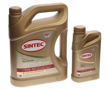 2 669 р. Масло моторное PREMIUM 9000 A3B4 5W30 синт.4+1л SINTEC SINTEC 600228  с доставкой в г. Пермь. Увеличить фотографию 1