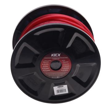 7 999 р. Кабель силовой 6Ga (13мм) 50м бухта красный KICX KICX pcc 650rs бухта 50м.  с доставкой в г. Пермь. Увеличить фотографию 1