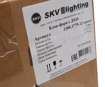 16 999 р. Фара блок УАЗ-3163 с 2014г. правая НО SKV SKV 2308.3775-12  с доставкой в г. Пермь. Увеличить фотографию 6