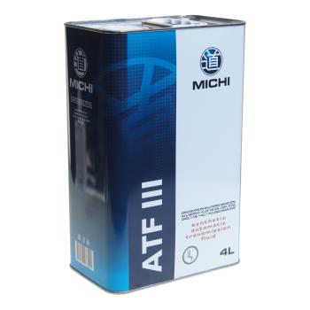 2 449 р. Масло трансмиссионное ATF 3 DEXRON III синт.4л MICHI MICHI 4637509  с доставкой в г. Пермь. Увеличить фотографию 1