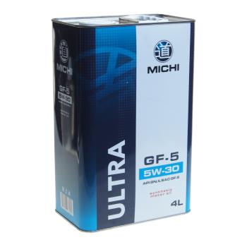 2 399 р. Масло моторное ULTRA GF-5 5W30 синт.4л MICHI MICHI 4637271  с доставкой в г. Пермь. Увеличить фотографию 1