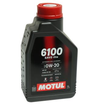 1 199 р. Масло моторное 6100 SAVE-LITE 0W20 синт. 1л MOTUL MOTUL 113431  с доставкой в г. Пермь. Увеличить фотографию 1