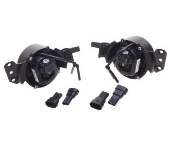 12 899 р. Фара противотуманная BMW 3 (E46,E90),5 (E60) светодиодная комплект (2шт.) MTF MTF fl07bw  с доставкой в г. Пермь. Увеличить фотографию 2