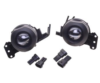 12 899 р. Фара противотуманная BMW 3 (E46,E90),5 (E60) светодиодная комплект (2шт.) MTF MTF fl07bw  с доставкой в г. Пермь. Увеличить фотографию 1