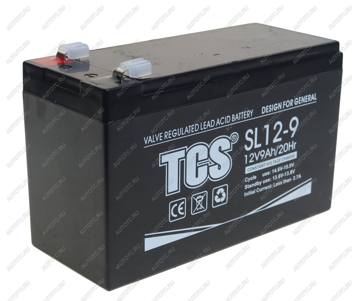 2 479 р. Аккумулятор TCS SL 9Ач TCS 6ст9 sl 12-9  с доставкой в г. Пермь