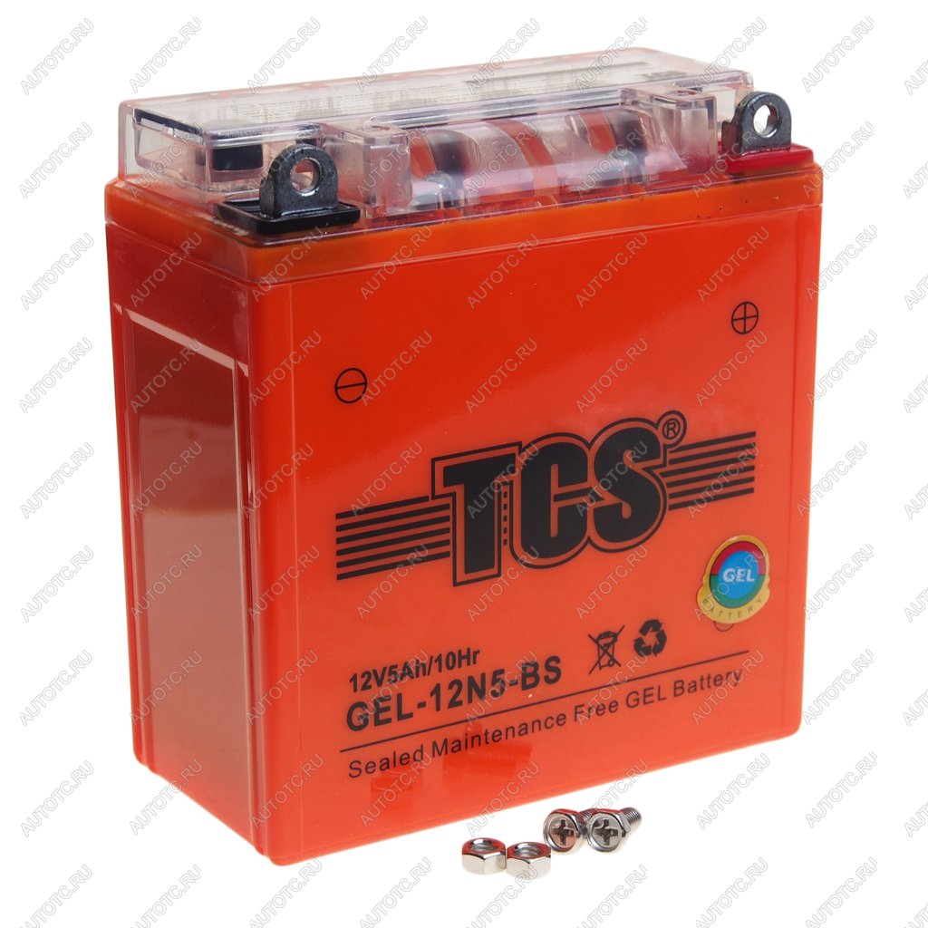 2 089 р. Аккумулятор TCS GEL 5Ач TCS 6ст5 gel-12n5-bs  с доставкой в г. Пермь