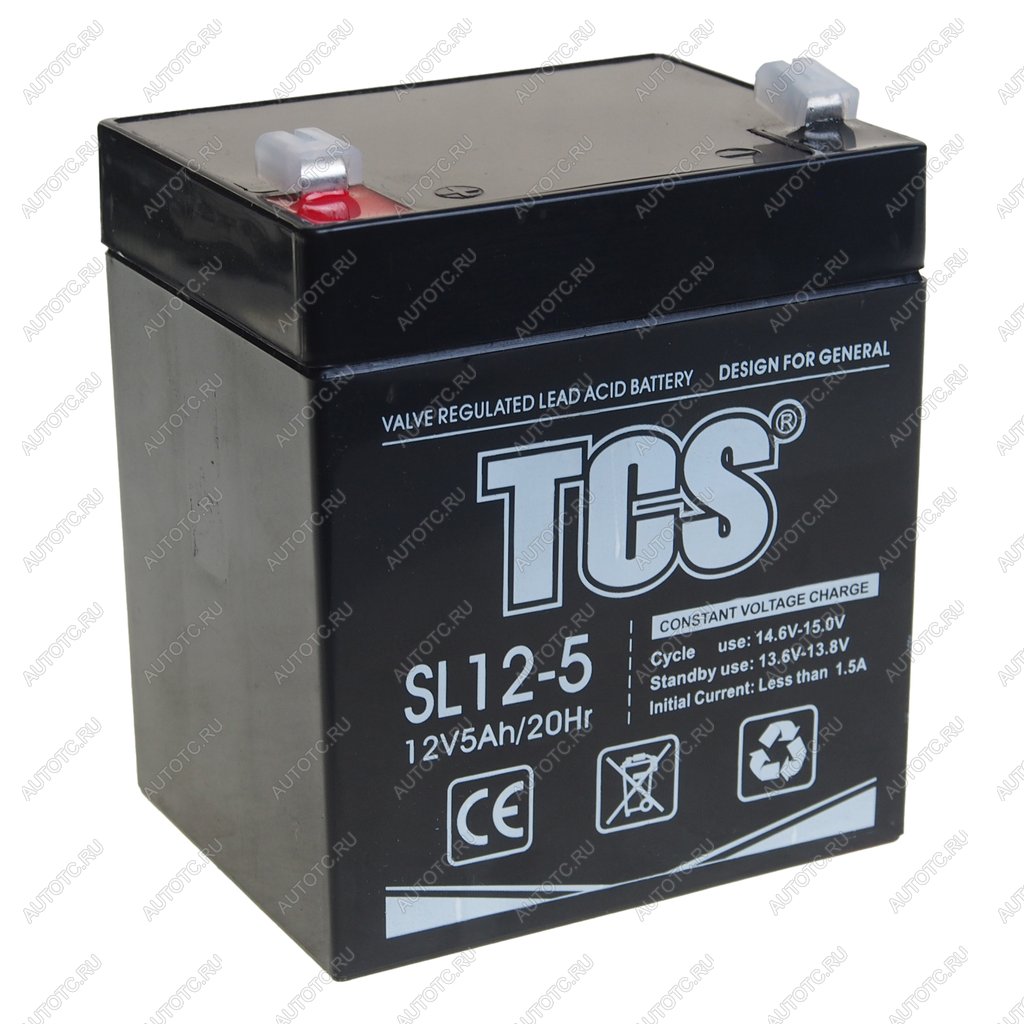 1 499 р. Аккумулятор TCS SL 5Ач TCS 6ст5 sl 12-5  с доставкой в г. Пермь