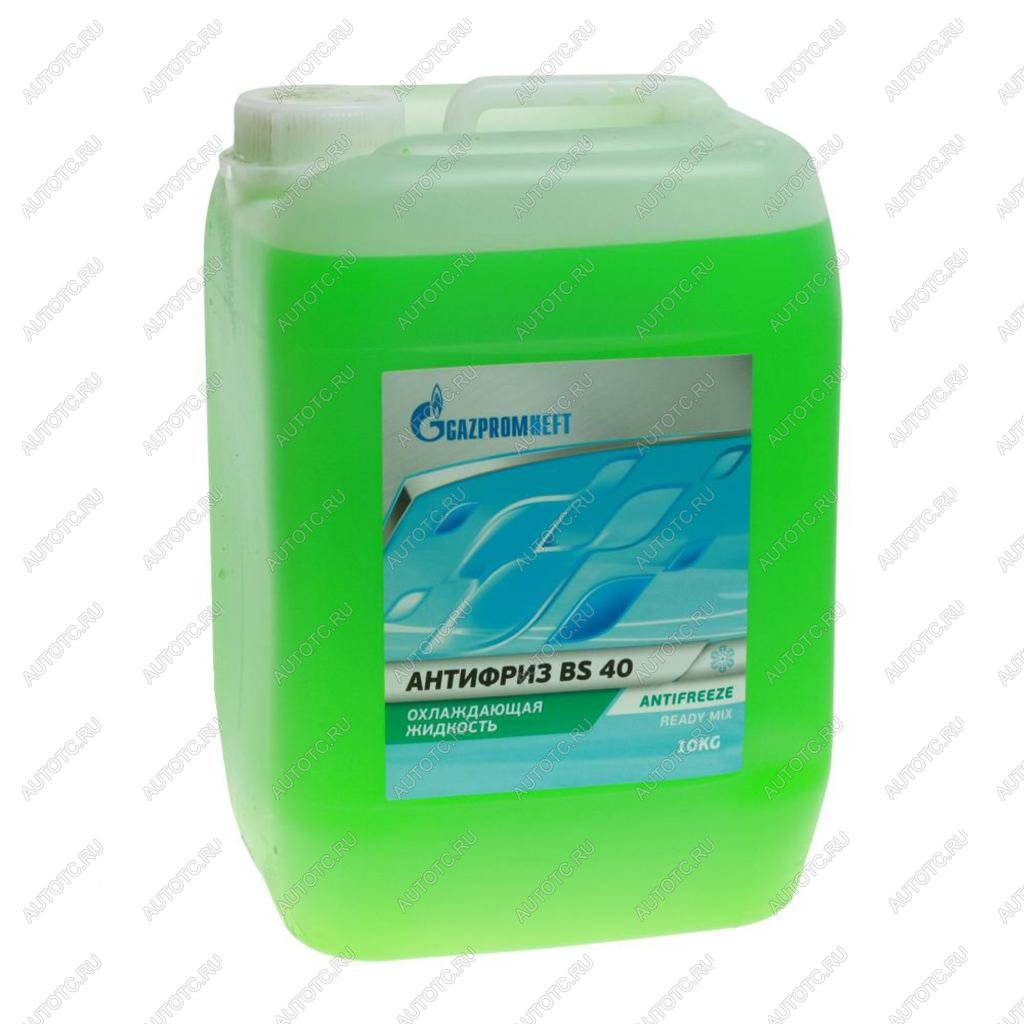 2 189 р. Антифриз зеленый -40C 10кг BS GAZPROMNEFT GAZPROMNEFT 2422210105  с доставкой в г. Пермь