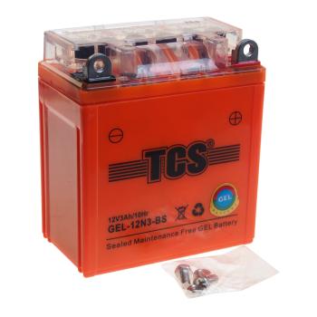 Аккумулятор TCS GEL 3Ач TCS 6ст3 gel-12n3-bs