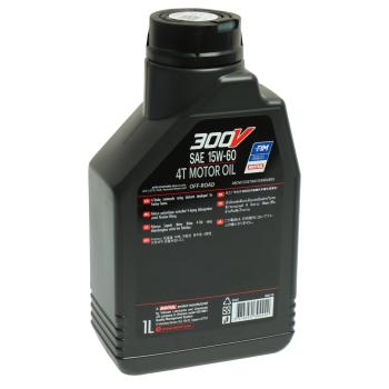 2 399 р. Масло моторное для 4-х тактных двигателей 300V 4T OFF ROAD 15W60 синт.1л MOTUL MOTUL 112684  с доставкой в г. Пермь. Увеличить фотографию 2