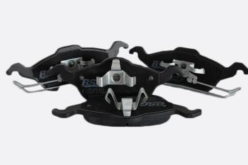 1 679 р. Колодки тормозные FORD Focus 1 (98-04) передние (4шт.) BSG BSG bsg30200018  с доставкой в г. Пермь. Увеличить фотографию 1