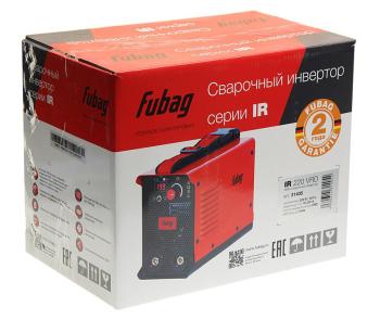 11 949 р. Аппарат сварочный 8.1кВт 10-220А d=1.6-5.0 инвертор FUBAG FUBAG ir 220   с доставкой в г. Пермь. Увеличить фотографию 3