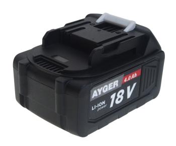 4 199 р. Аккумулятор для электроинструмента 18.0В 4.0Ач AYGER AYGER 1840blm  с доставкой в г. Пермь. Увеличить фотографию 2