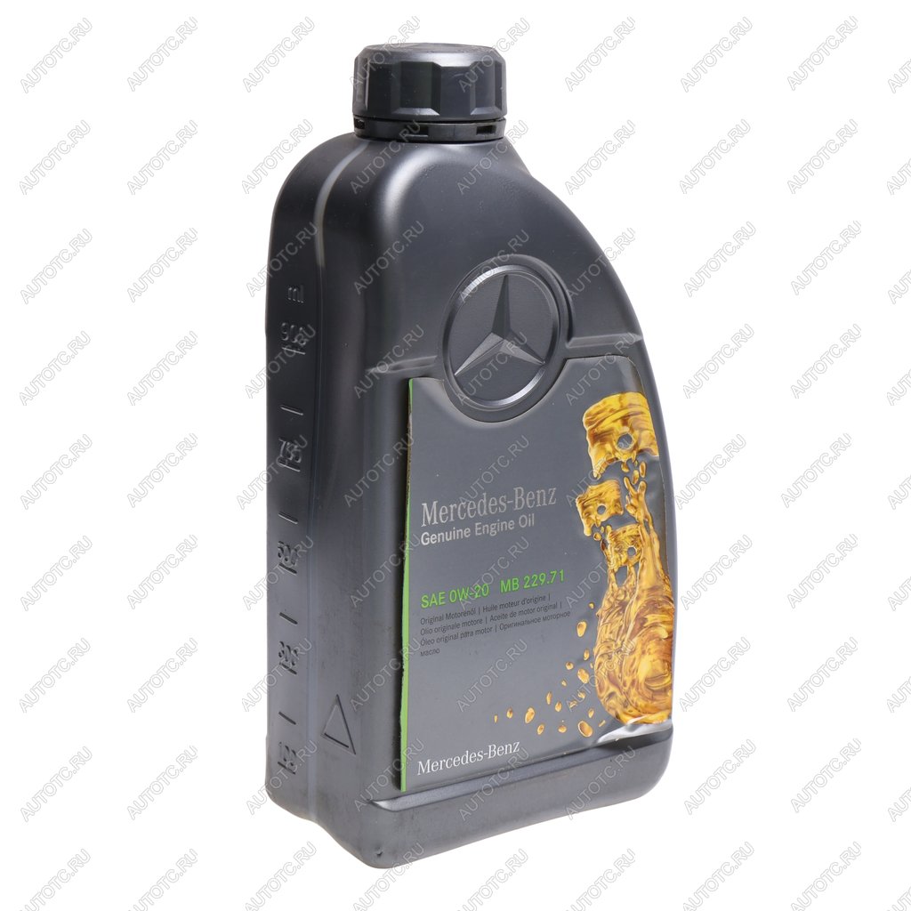 3 289 р. Масло моторное MERCEDES 0W20 синт.1л (спецификация 229.71) OE MERCEDES a000989870611abaw  с доставкой в г. Пермь