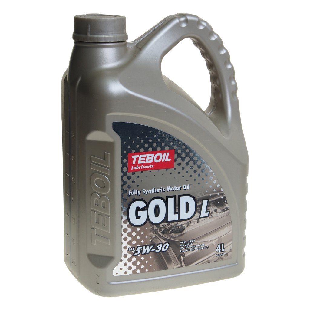 2 499 р. Масло моторное GOLD L 5W30 синт.4л TEBOIL TEBOIL 3453935  с доставкой в г. Пермь