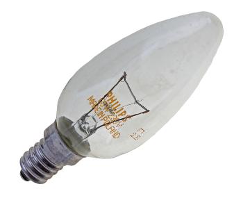 54 р. Лампа накаливания E14 B35 60W PHILIPS PHILIPS c0018645  с доставкой в г. Пермь. Увеличить фотографию 1