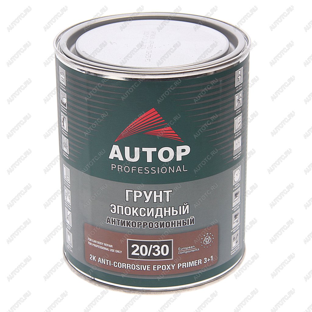 1 439 р. Грунт эпоксидный светло-серый 3+1 0.8л АВТОН АВТОН atp-pr2030-075p3  с доставкой в г. Пермь