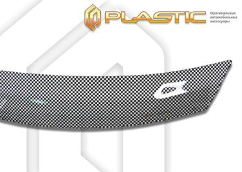 Дефлектор капота CA-Plastic Mitsubishi eK Space  B11A (2014-2016) (Шелкография черная)