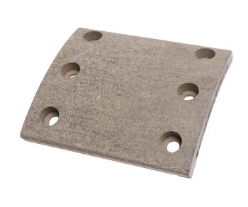 299 р. Накладка тормозной колодки SITRAK HOWO передней (короткая) OE SITRAK az450045000046  с доставкой в г. Пермь. Увеличить фотографию 1
