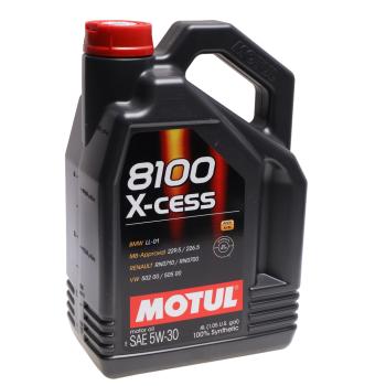 5 849 р. Масло моторное 8100 X-CESS 5W30 синт.4л MOTUL MOTUL 113529  с доставкой в г. Пермь. Увеличить фотографию 1
