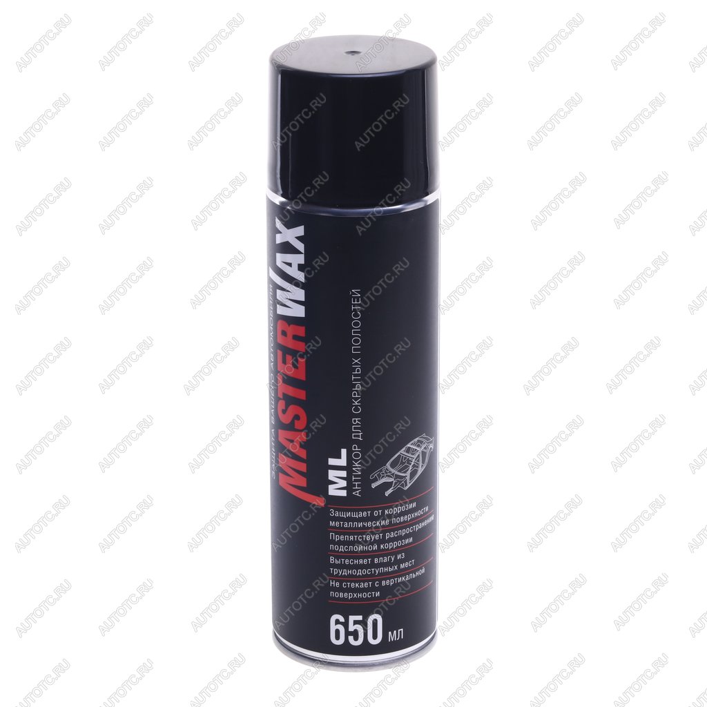 319 р. Антикор для скрытых поверхностей аэрозоль 0.65л ML MASTERWAX MASTERWAX mw022401  с доставкой в г. Пермь
