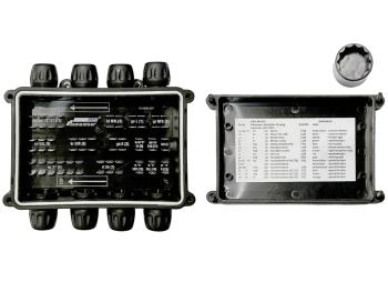 6 199 р. Коробка распределительная электропроводки малая 4x4 вывода STARTEC STARTEC inf.10.904  с доставкой в г. Пермь. Увеличить фотографию 1