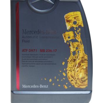 3 399 р. Масло трансмиссионное MERCEDES ATF 1л для АКПП (спецификация 236.17) OE MERCEDES a002989060312  с доставкой в г. Пермь. Увеличить фотографию 2