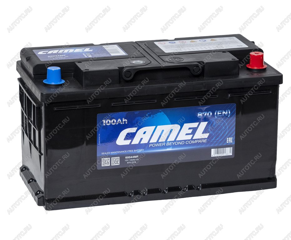 12 699 р. Аккумулятор CAMEL 100Ач обратная полярность CAMEL 6ст100(0) l5  с доставкой в г. Пермь
