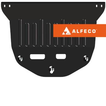 Защита картера и КПП (V-2,0 45 TFSI quattro Roadjet) (рынок Китая) ALFECO  (сталь 2 мм)