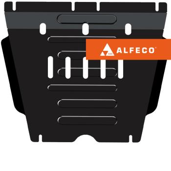 Защита КПП (V-2,0MT; 2,0TD) ALFECO  (алюминий 4 мм)