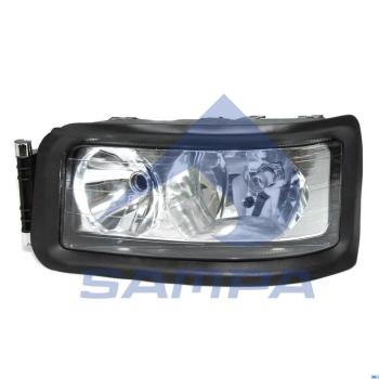 Фара MAN TGA,TGL,TGM,TGS,TGX,L2000,M2000 левая SAMPA