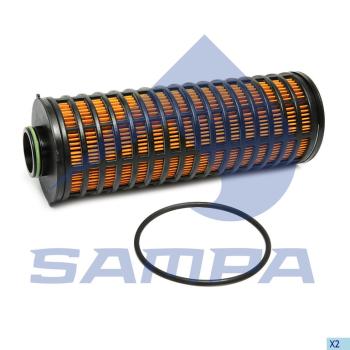 Фильтр масляный IVECO Stralis,EuroTech (07-) дв.CURSOR картридж SAMPA