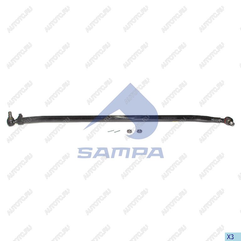 8 699 р. Тяга рулевая SCANIA поперечная L=1743мм SAMPA  с доставкой в г. Пермь