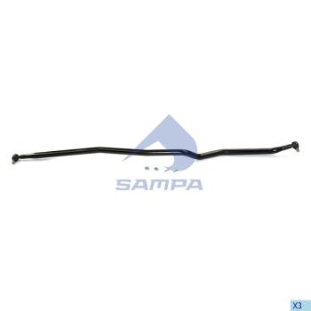 Тяга рулевая SCANIA поперечная L=2783мм SAMPA