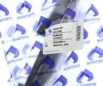 1 479 р. Фонарь габаритный SCANIA P,G,R,T series диодный белый (в козырек) SAMPA  с доставкой в г. Пермь. Увеличить фотографию 3