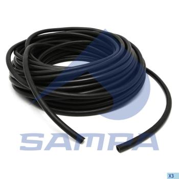 Шланг тормозной d=11x3.5мм BPW MERCEDES ROR SAF воздушный бухта 50м SAMPA