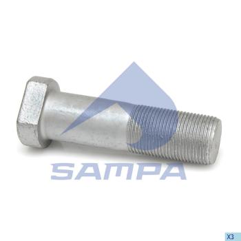 Шпилька колеса MAN MERCEDES (M22х1.5х81) SAMPA
