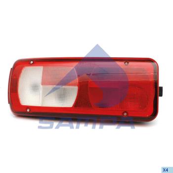 Фонарь задний DAF CF75IV,CF85IV,XF105 левый SAMPA