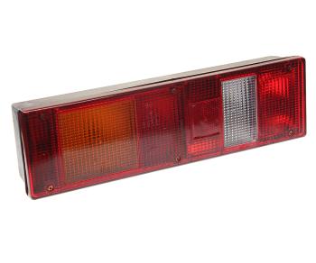 Фонарь задний КАМАЗ,МАЗ,УРАЛ левый (24V, с кабелем) SKV