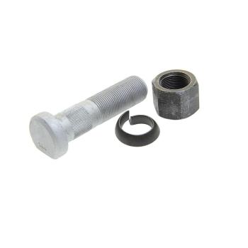 Шпилька колеса SAF (М22х1.5х83) в сборе (гайка 04938,гровер 01245) SAMPA