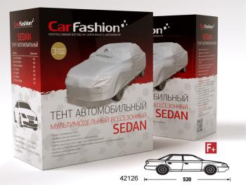 Тент на автомобиль (XL) 520х185х150см Sedan F plus CARFASHION