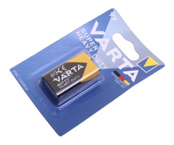 Батарейка KRONA 6F22 9V блистер 1шт. SuperLife VARTA