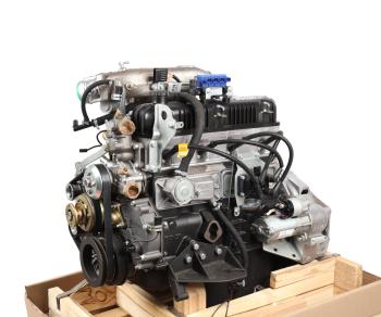388 999 р. Двигатель УМЗ-421647 (под ГБО) ГАЗ-3302 Бизнес ЕВРО-4 под ГУР, с гидрокомпенсаторами (ОАО УМЗ) №  с доставкой в г. Пермь. Увеличить фотографию 2