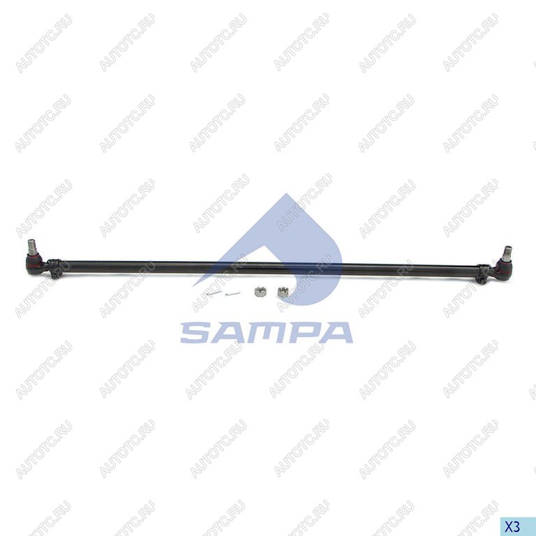 8 199 р. Тяга рулевая VOLVO FH9,12,16 поперечная L=1669мм SAMPA  с доставкой в г. Пермь