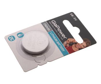 Батарейка CR2450 3V таблетка (пульт сигнализации, ключ) блистер 1шт. Lithium GOPOWER